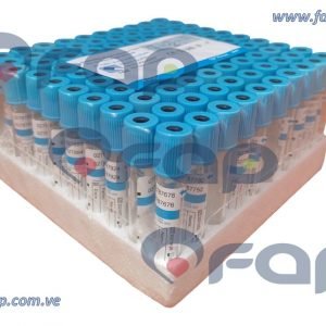 TUBO TAPA AZUL (13x100)mm 3,6ml TRIS VIDRIO FAP 2